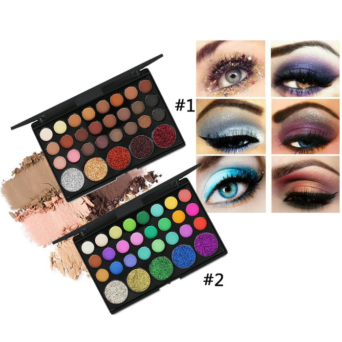 Eye Makeup Nudes Palette 40 Color Matte Eyeshadow glitter powder