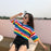 VenusFox Rainbow Striped Tops