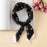 Women Fashion Luxury Striped Dots Pure Silk Foulard Square Head Scarf