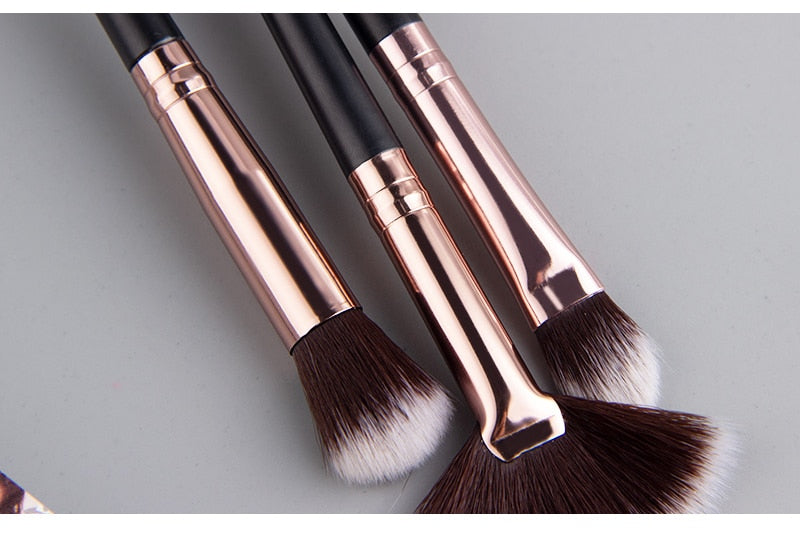 Pro Makeup Brushes Set 12 pcs/lot Eye Shadow Blending Eyeliner Eyelash Eyebrow Brushes For Makeup