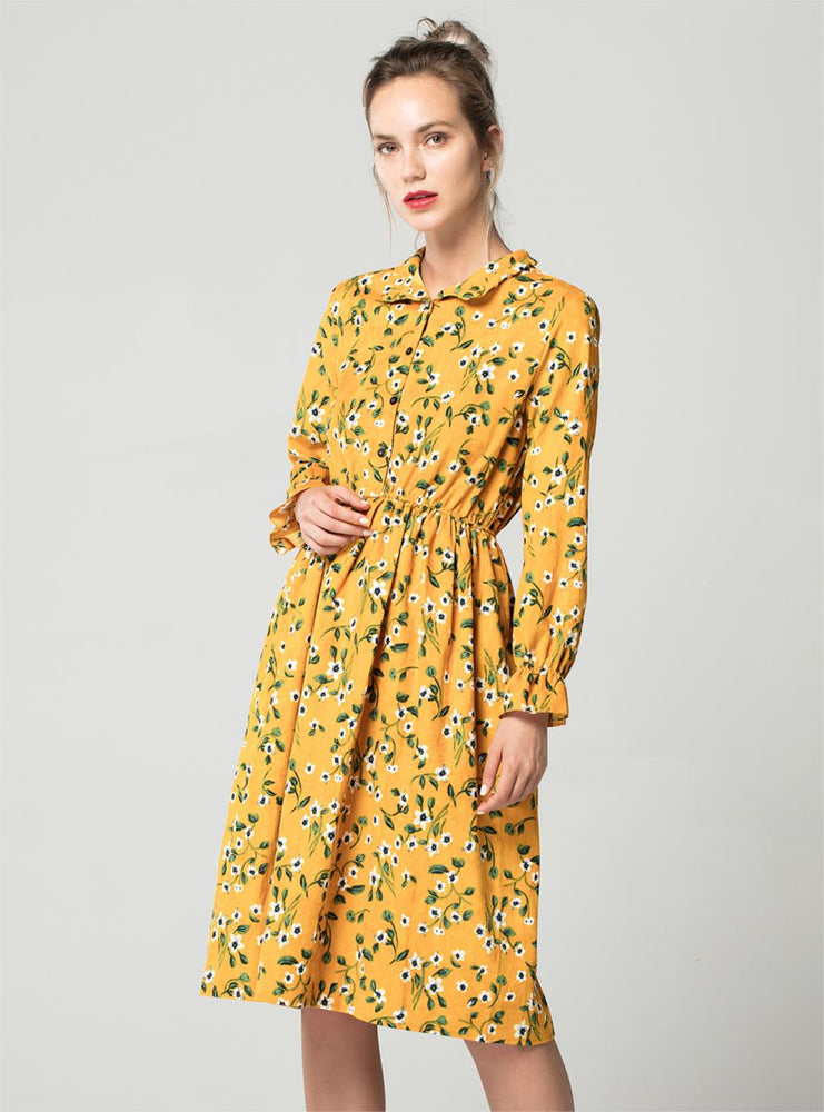 VenusFox Women Vintage  A-line Dress