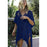 Beach Cover Up Crochet Knitted Tassel Tie Sexy Dress