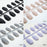 24Pcs Matte Fake Nails Multiple Color Detachable Nail Tips