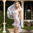 VenusFox Sexy Hot Erotic Wedding Dress Babydoll Lingerie. Drive him Mad with Desire