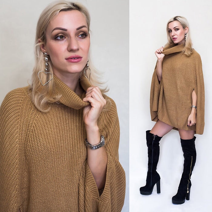 VenusFox Knitted turtleneck sweater