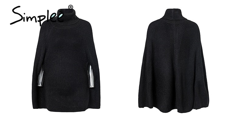 VenusFox Knitted turtleneck sweater