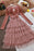 VenusFox V-neck velvet ball gown dress