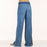 VenusFox Blue High Waist Long Harem Jeans