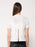 VenusFox Women Fashion Back Slit Short Sleeve Casual Crop Tops T Shirt