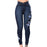 VenusFox High Waist Denim Skinny Pencil Jeans