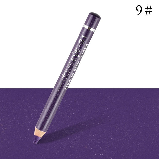 1pc Eyeliner Pen Highlighter Waterproof  Glitter EyeShadow Pen