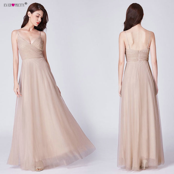 VenusFox Blush Pink Bridesmaid Dresses