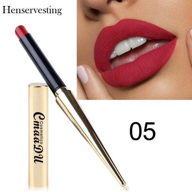 8 colors Matte Lipstick Sexy Long Lasting Waterproof  Silky Texture Durable Make Up
