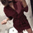 VenusFox Women Long Sleeve Turn-Down Collar High Street Shirt Dress Belt 4 Color