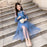 VenusFox Korean Style Elegant Mesh Beading Dresses
