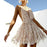 VenusFox Backless Halter Mini Dress Tassel Party Summer Dress
