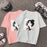 VenusFox Print O Neck Cotton T shirt