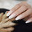 24pcs Natural Ombre French Ballerina Fake Nail