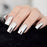 24pcs Natural Ombre French Ballerina Fake Nail