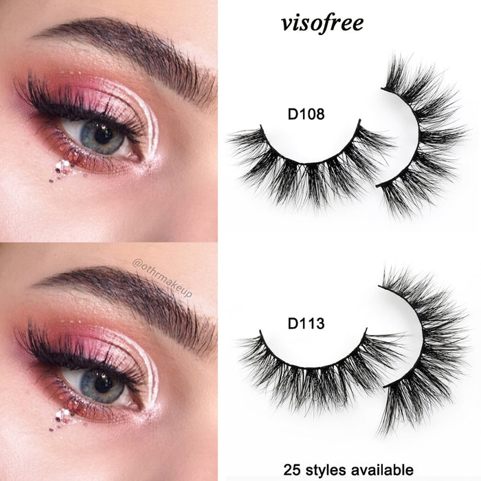 Eyelashes 3D Mink Lashes Handmade Full Strip Lashes