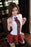VenusFox Sexy Plaid Skirt Schoolgirl Women Student Uniforms School Costume