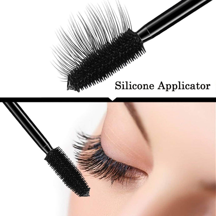 4D Silk Fiber Eyelashes Lengthening Mascara Waterproof Long Lasting Lash
