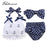 Top+Polka Dot Briefs+Head band 3pcs Fashion Baby Girls Outfits