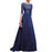 VenusFox Elegant Chiffon Lace Long Dress