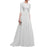 VenusFox Elegant Chiffon Lace Long Dress