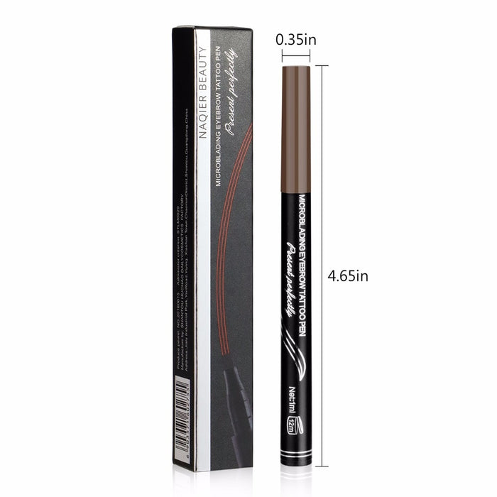 3 colors microblading eyebrow tattoo pen  Natural Long Lasting  Waterproof  Eye brow Pencil