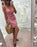 VenusFox Plaid vintage ruffle backless wrap Sexy Dresses