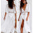 VenusFox Women Summer Bikini Boho Beach Dress
