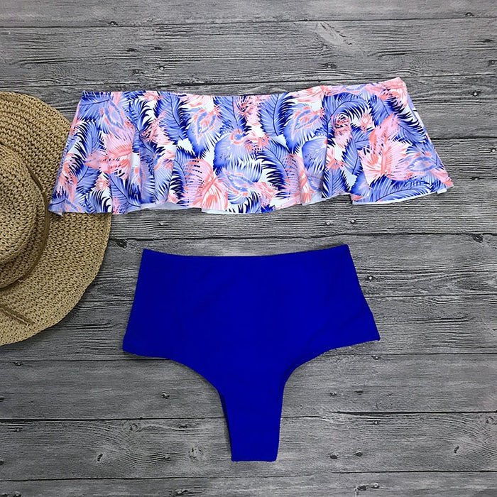 Sexy Bandeau Push Up Bikini Set Swim Wear