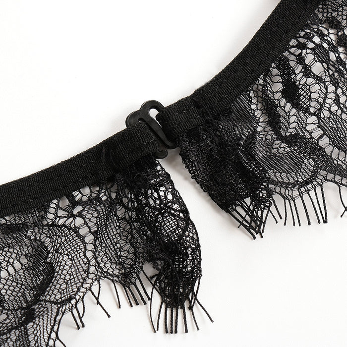 VenusFox sexy lace transparent push up lingerie bralette