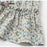 VenusFox Vintage Floral Print Ruffle Skirt