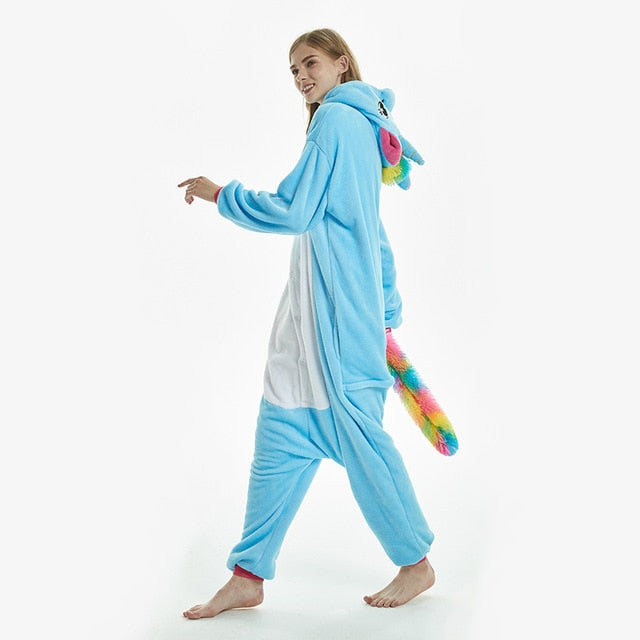 VenusFox Animal Flannel Pajamas Sets Sleepwear
