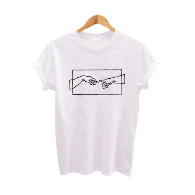 VenusFox Fashion Print Cotton T-shirt