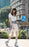 VenusFox Summer Gauze Overlay Knitted Letter Dress