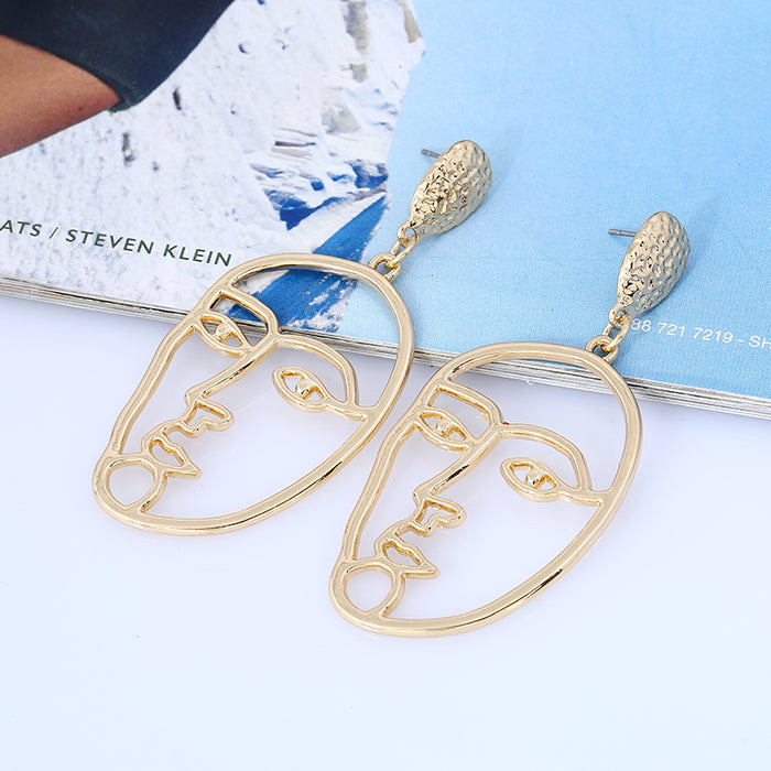 Geometric triangle Fashion jewelry Earrings