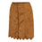 VenusFox Straight High Waist Button Suede Skirt