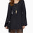 VenusFox Long Sleeve Dress Casual O-neck Lace Party Dresses
