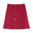 VenusFox Suede Multi Color A-Line Basic Mini Skirt