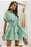 VenusFox Elegant plaid A-line casual dress
