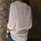 VenusFox V-neck Women's Linen Long Sleeve Shirt