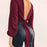 VenusFox Sexy Long Sleeved Loose backless Blouse