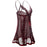 VenusFox Plus Size Lingerie Solid Transparent Long Dress Women Hot Sexy Nightwear Erotic