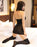 VenusFox Sexy Women Ice Silk Shiny Hollow Tight Pencil Cute Dress mooth See Through Micro Mini Dress Transparent Bandage Dress Stage Wear